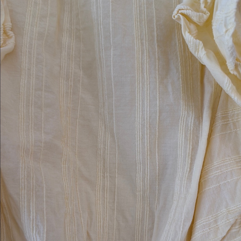 Shabby Chic Yellow Ruffled Dress - Picture 6 of 7